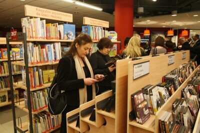 Otwarcie mediateki w CH Manhattan