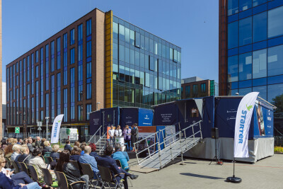 Otwarcie mobilnej pracowni Newton Room