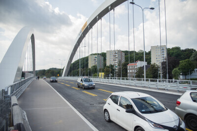 Otwarcie pierwszej nitki Wiaduktu Biskupia Górka