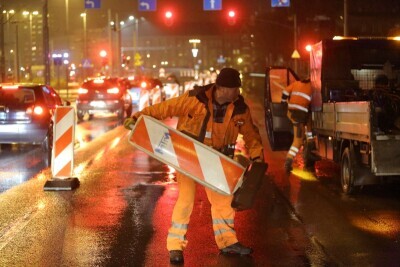 Otwarcie południowego wiaduktu na Armii Krajowej