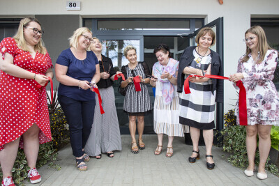 Otwarcie schroniska dla osób Bezdomnych Stowarzyszenia Prometeusz