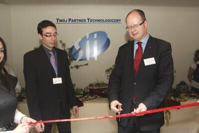 Otwarcie siedziby firmy SII