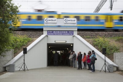 Otwarcie tunelu przy SKM Przymorze