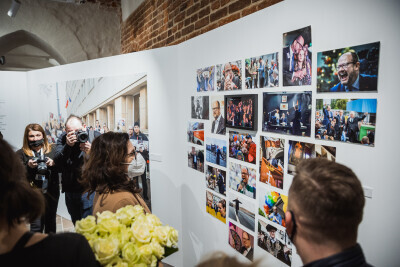 Otwarcie wystawy „Cisza. Gdańscy fotoreporterzy Prezydentowi”