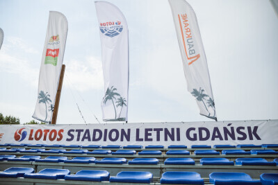 Otwarty Stadion Letni w Brzeźnie przy molo