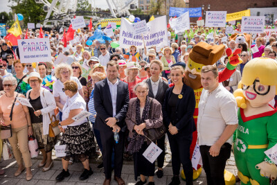 Parada i Piknik Seniorów 2022 w Gdańsku