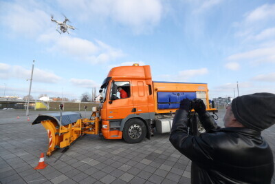 Pierwsze w Polsce zawody pługów śnieżnych