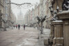 Pierwszy śnieg spadł w Gdańsku