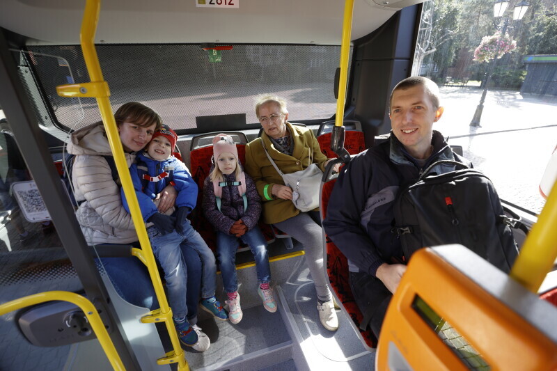 Zdjęcie Piknik rodzinny – powitanie autobusów elektrycznych w Gdańsku. 14