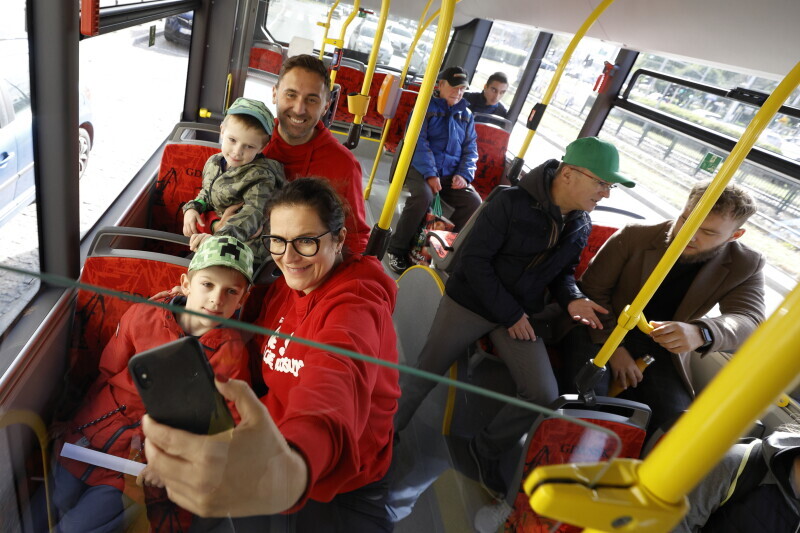 Zdjęcie Piknik rodzinny – powitanie autobusów elektrycznych w Gdańsku. 38