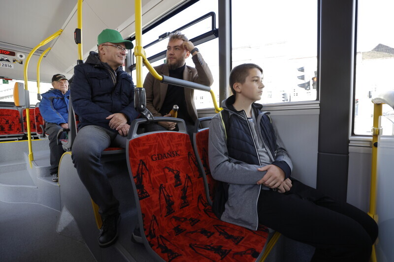 Zdjęcie Piknik rodzinny – powitanie autobusów elektrycznych w Gdańsku. 41