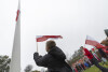 Podniesienie flagi państwowej na Górze Gradowej