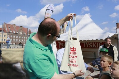 Podopieczni Gdańskiej Fundacji Innowacji Społecznych na kole widokowym