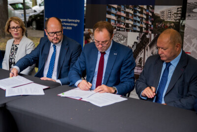 Podpisanie umów o dofinansowanie projektów rewitalizacyjnych