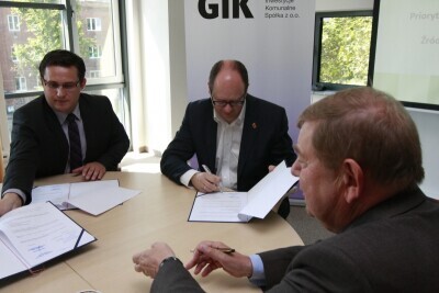 Podpisanie umowy - Trasa Sucharskiego