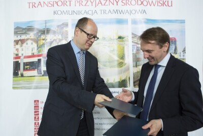 Podpisanie umowy na remont torów na Przeróbkę