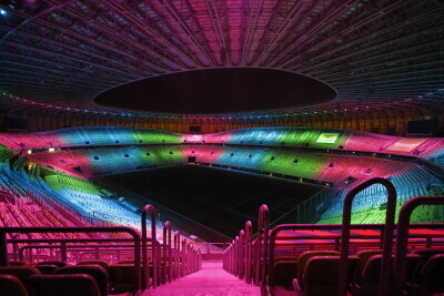 Podświetlenie obiektów miejskich - Dzień Chorób Rzadkich