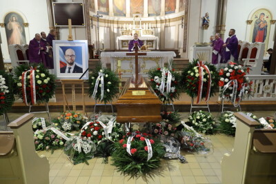 Pogrzeb Dawida Krupeja, radnego Miasta Gdańska