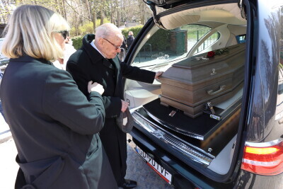 Pogrzeb Haliny Winiarskiej.