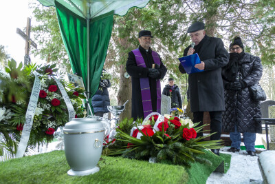 Pogrzeb Reginy Liczmańskiej-Małek