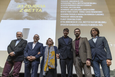 Pokaz filmu - 33 zdjęcia z getta