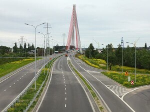 Połączenie dróg krajowych - Trasa Sucharskiego - Zad. II Odcinek od Węzła Wosia Budzysza do Węzła Ku Ujściu
