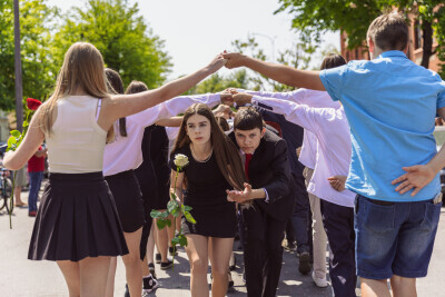 Polonez uczniów oruńskich szkół