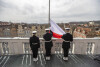 Polska flaga zawisła nad Dworem Artusa