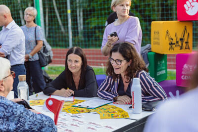 „Porozmawiajmy przy stole” o dzielnicy Jasień