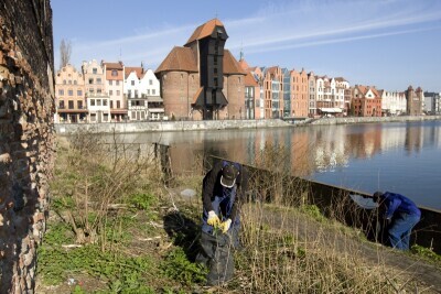 Porządki na Wyspie Spichrzów