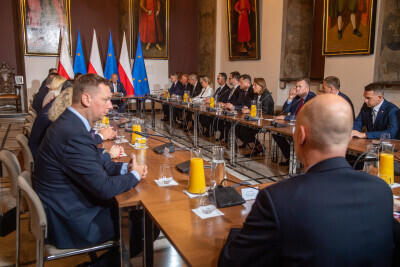 Posiedzenie Rady Ministrów w Ratuszu Głównego Miasta