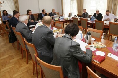 Posiedzenie zarządu GOM