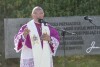 Poświęcenie tablicy upamiętniającej wizytę Jana Pawła II n
