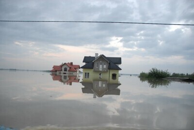 Powód w gminie Gorzyce