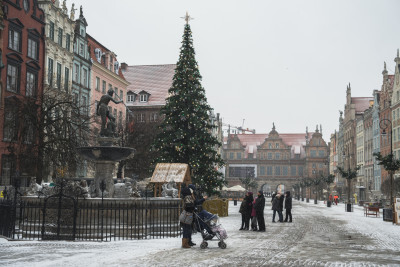 Powrót zimy do Gdańska