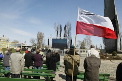 Pożegnanie ofiar katastrofy lotniczej