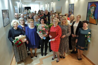 Pożegnanie wieloletniej dyr. DPS Orunia Barbary Witerskiej.