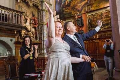 Prezydent Gdańska Aleksandra Dulkiewicz udzieliła ślubu