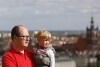 Prezydent Gdańska Paweł Adamowicz z córkami