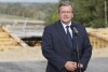 Prezydent Komorowski na budowie Obwodnicy Południowej