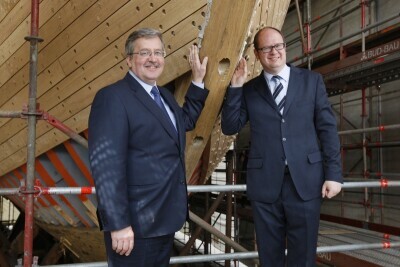 Prezydent Komorowski z wizytą na Zaruskim