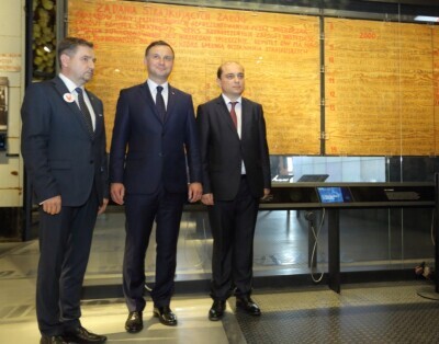 Prezydent RP Andrzej Duda w ECS