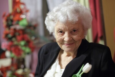 Prezydent na urodzinach u 95-letniej Haliny Myszkier