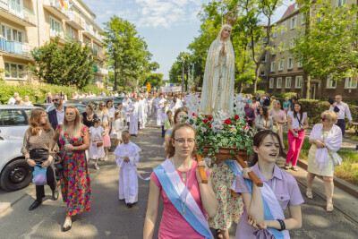 Procesja Bożego Ciała w Nowym Porcie