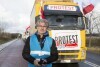 Protest kierowców ciężarówek