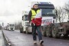 Protest kierowców ciężarówek
