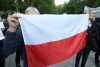 Protest przeciwko ekshumacji Arkadiusza Rybickiego