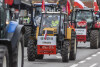Protest rolników na ulicach Gdańska