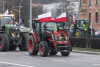 Protest rolników na ulicach Gdańska
