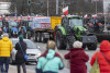 Protest rolników na ulicach Gdańska